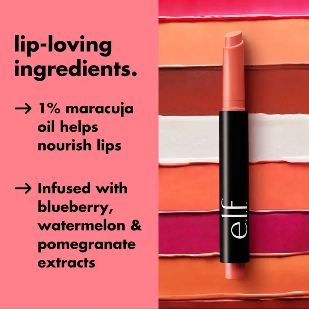 💎 ELF Pout Clout Lip Plumping Pen in Color Red My Mind Full-Size New
